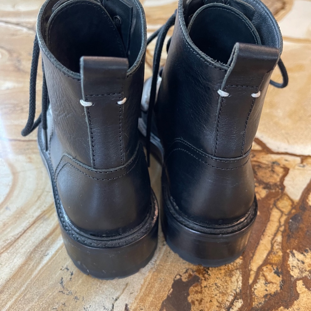 Rag And Bone Cannon Combat Boot, Us6 Black! - image 4